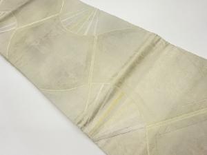 リサイクル　扇模様織出し名古屋帯